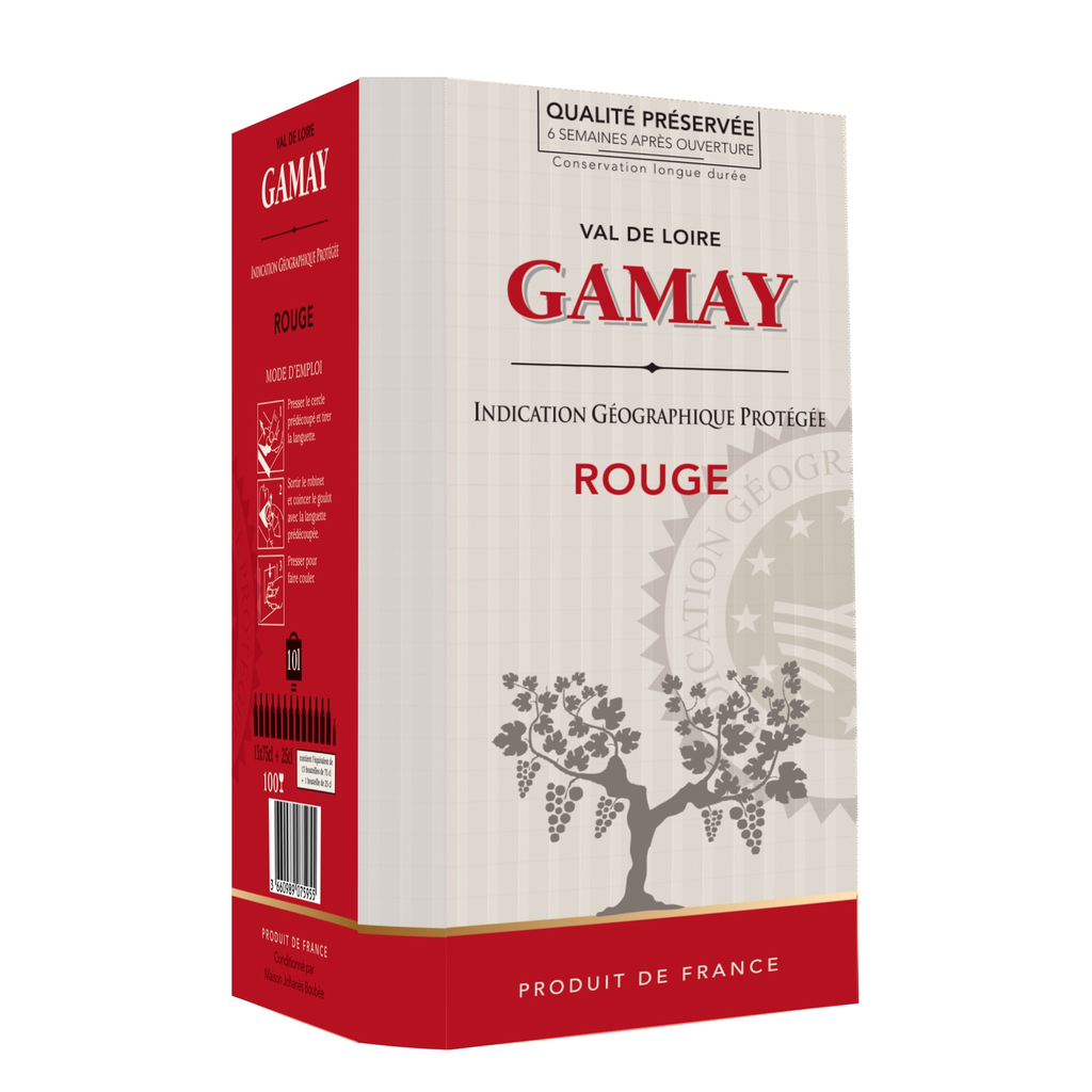 1ER PRIX Vino Tinto I.G.P. Val de Loire Gamay 10 L