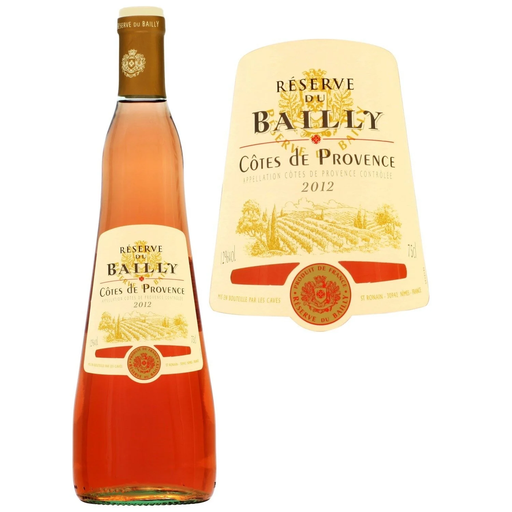 [3660989087873] RES BAILLY Rosé wine 75 cl