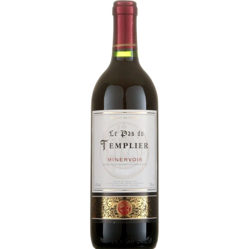 [3660989098442] LE PAS DU TEMPLIER Vinho Tinto A.O.P. Minervois LES BARADAUX 75 cl