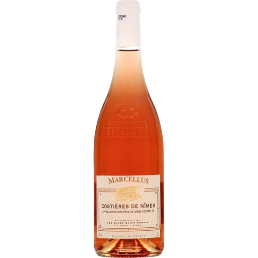 [3660989098459] MARCELLUS Vino Rosado A.O.P. Costières de Nîmes 75 cl