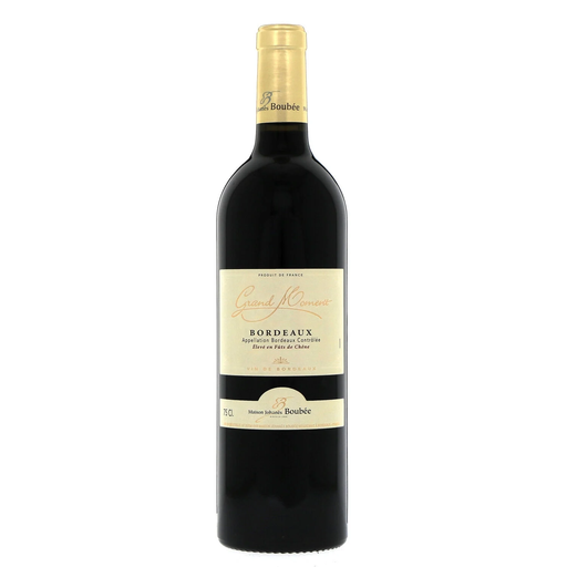 [3660989098619] GRAND MOMENT Vino Tinto A.O.P. Bordeaux Maison Johanès Boubée 75 cl
