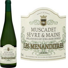 1Er Prix 75Cl Muscadet Sevres & Maine Sur Lie Blanc Menandieres 2009