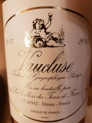 1Er Prix 75Cl Vin De Pays Du Vaucluse Rose 2010