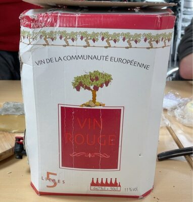 1ER PRIX Spanish Red Table Wine 5 L