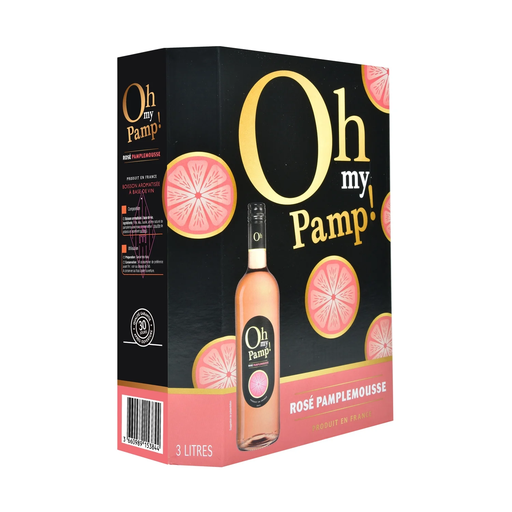 [3660989153844] OH MY PAMP Vino Rosado Pomelo 3 L