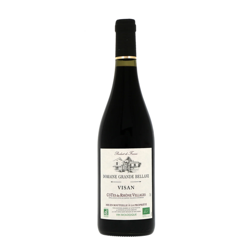 [3660989184695] DOMAINE GRANDE BELLANE Vin rouge Côtes du Rhône BIO 75 cl