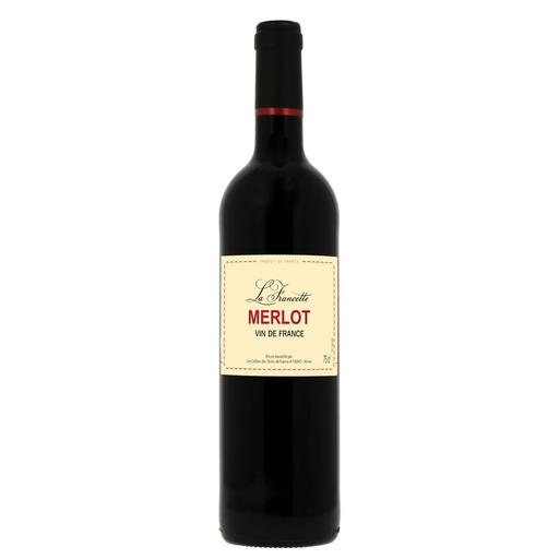 [3660989189003] LA FRANCETTE Merlot Red Wine 75 cl
