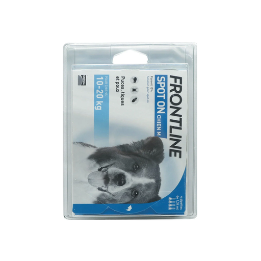 [3661103037637] FRONTLINE Spot on Cão M (10-20 kg) 4 pipetas