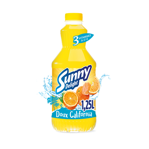 [3661138600585] SUNNY DELIGHT Boisson au jus de fruits Doux California 1,25 L