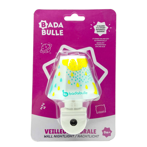 [3661276153394] BADABULLE Luz de presença de parede azul bebé la veilleuse
