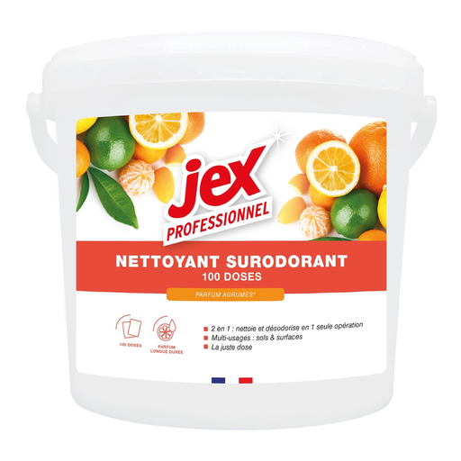 [3661295600169] JEX PRO Doses de limpeza perfumadas Citrinos 2em1