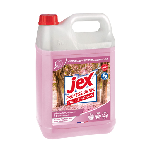 [3661295609117] JEX PRO Triple Action Désinfectant Souffle D'asie 5 L