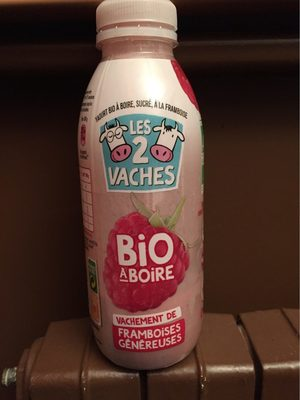 [3661344283251] LES 2 VACHES Yab Organic Raspberry 536 g