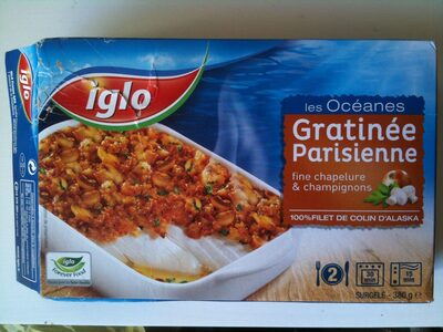 [3661405003019] IGLO Gratinée Océane Parisienne Peixe congelado 380 g