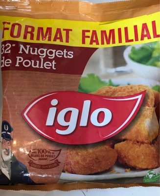 [3661405006553] IGLO 32 Nuggets De Poulet 630 g