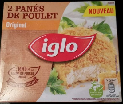 [3661405006850] IGLO 2 Panados de frango Original 180 g