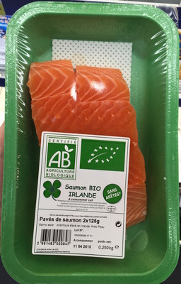 [3661483020847] MARINE HARVEST Lombos de Salmão Bio com Pele 250 g