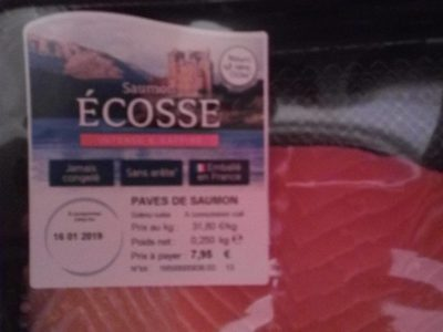 MARINE HARVEST 2 Scottish Salmon Fillets 250 g