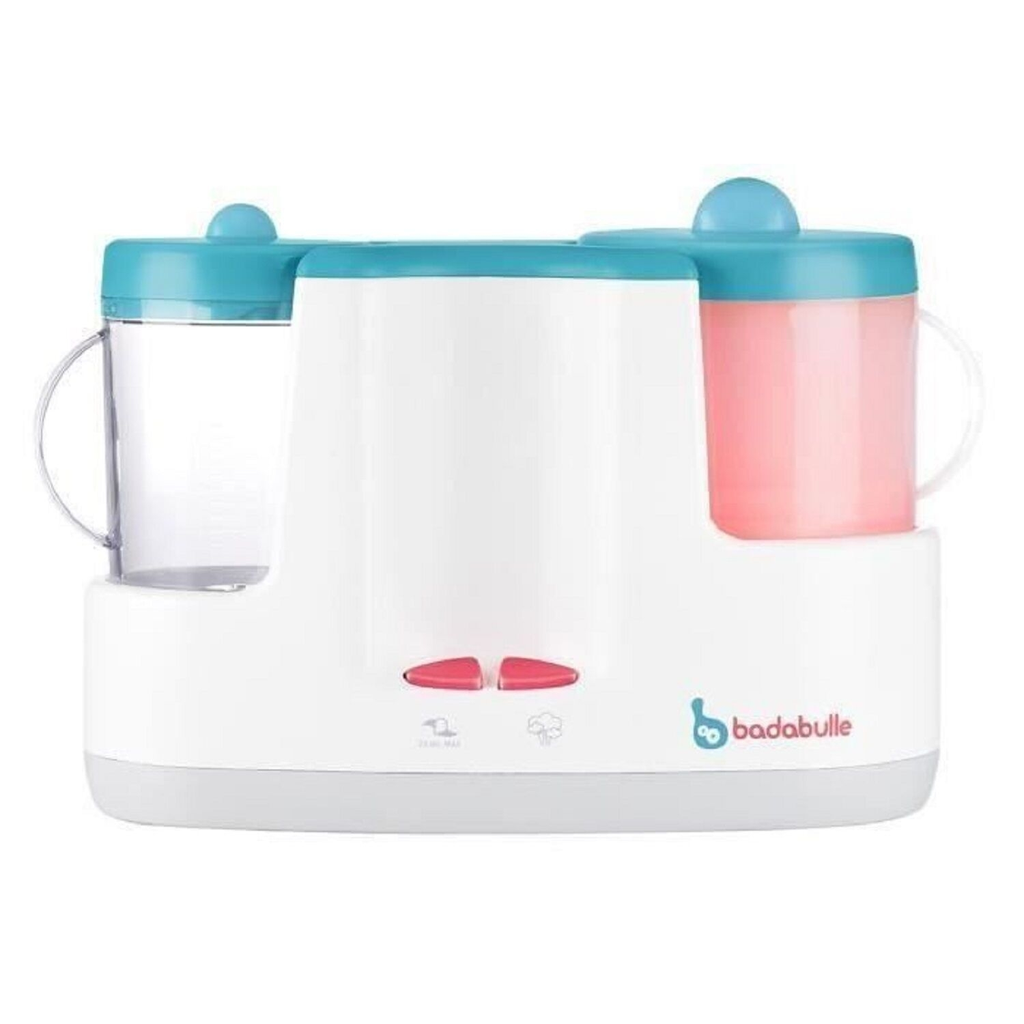 BADABULLE Robot cuiseur blanc pour bébé le robot cuiseur