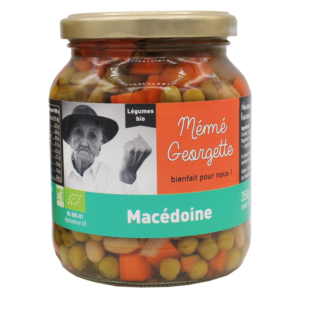 MEME GEORGETTE Macedónia de legumes Bio 350 g