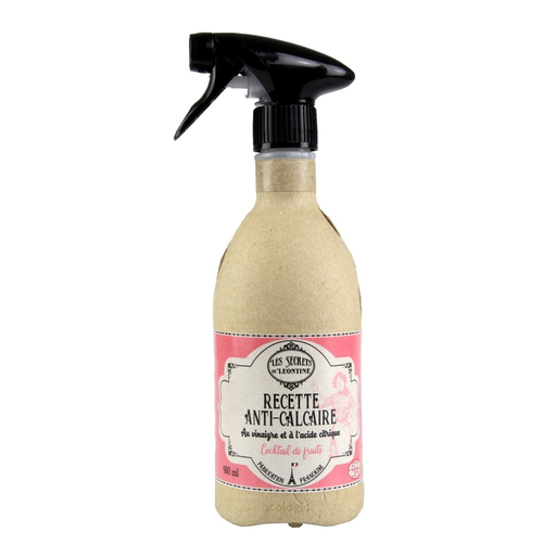 [3663062009236] LES SECRETS DE LEONTINE Nettoyant Ménager Anti-Calcaire Salle de Bain Cocktail de Fruits 480 ml