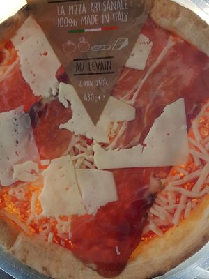 [3664042002056] Artisanal speck and montasio PDO pizza 430 g