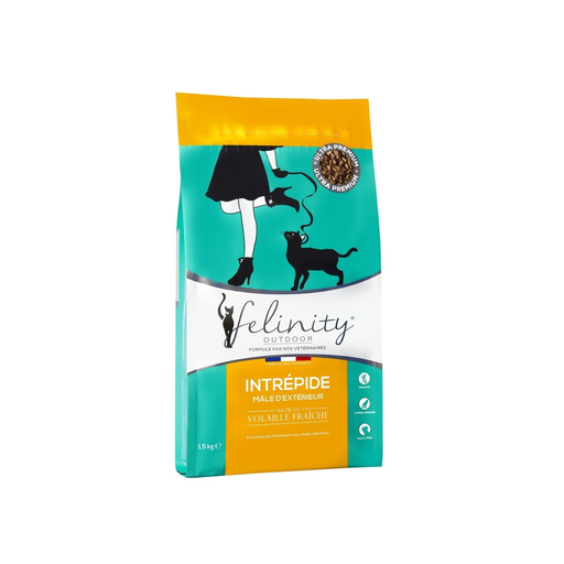 [3664133000374] FELINITY Croquetas Gato Outdoor Macho Aves 1,5 kg