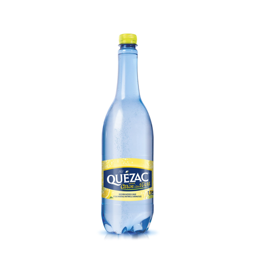[3664320011602] QUEZAC Natural sparkling mineral water lime 1.15 L