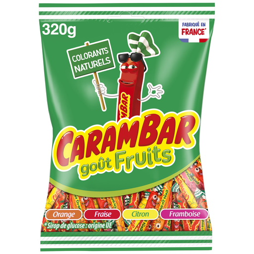 [3664346300889] CARAMBAR Fruit Candies 320 g