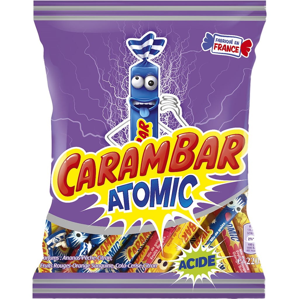 CARAMBAR Sensa's Atomic Acide Candy 220 g