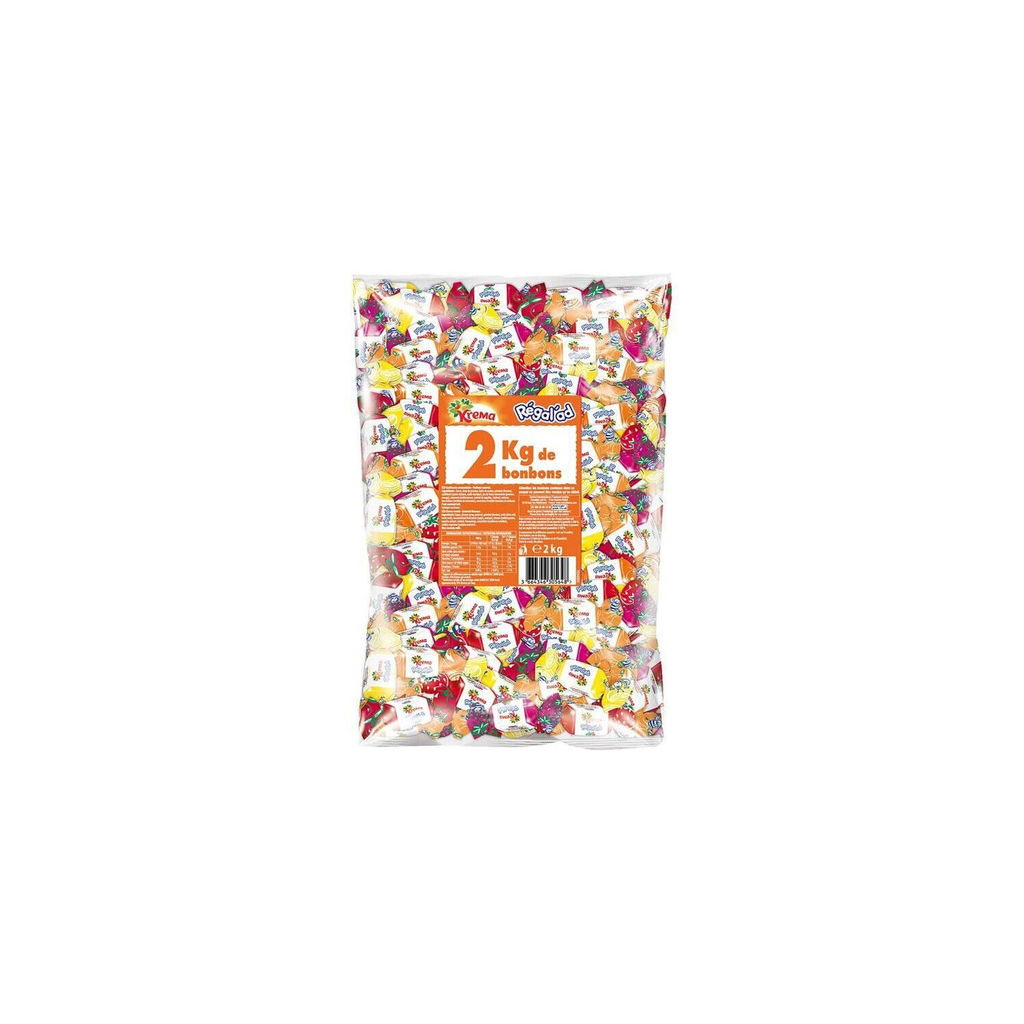 KREMA Régal'ad Fruit Flavored Candies 2 kg