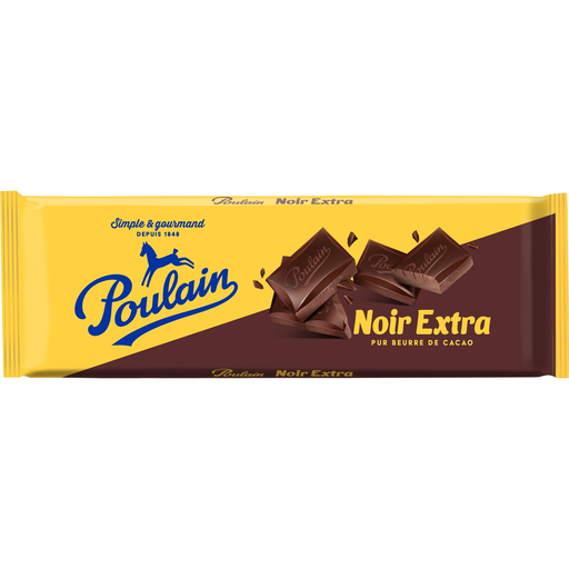 [3664346305891] POULAIN Tablette de chocolat noir extra 400 g