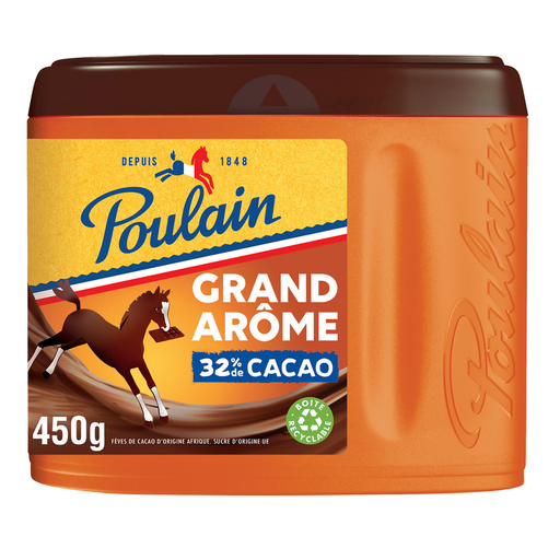 [3664346305990] POULAIN Chocolate en Polvo Grand Arôme 32% de cacao 450 g