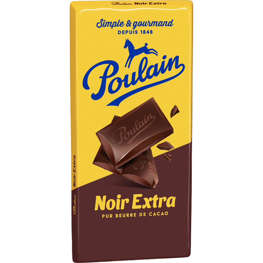 POULAIN Tablette de chocolat noir extra 200 g