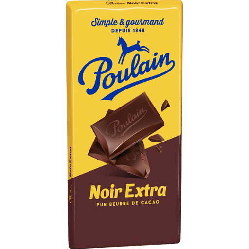 [3664346306591] POULAIN Tablette de chocolat noir extra 200 g