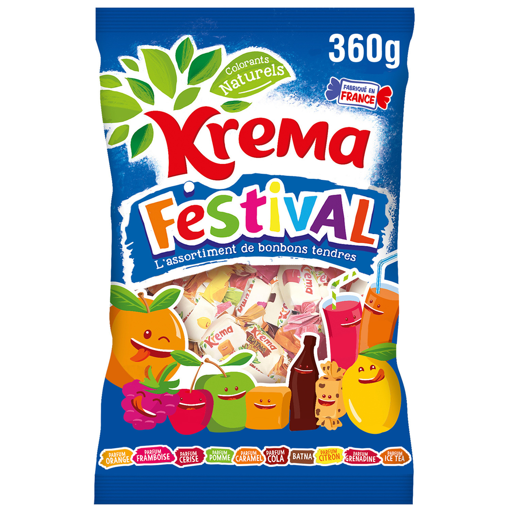 KREMA Bonbons assortiment Festival 360 g