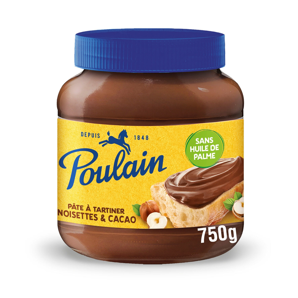 POULAIN Pâte à tartiner chocolat noisettes 750 g