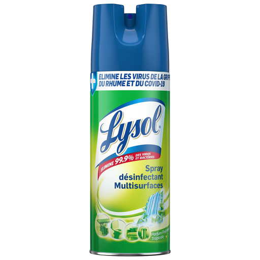 [3665468300795] LYSOL Nettoyant Ménager Désinfectant Multi Surfaces Tropical 400 ml