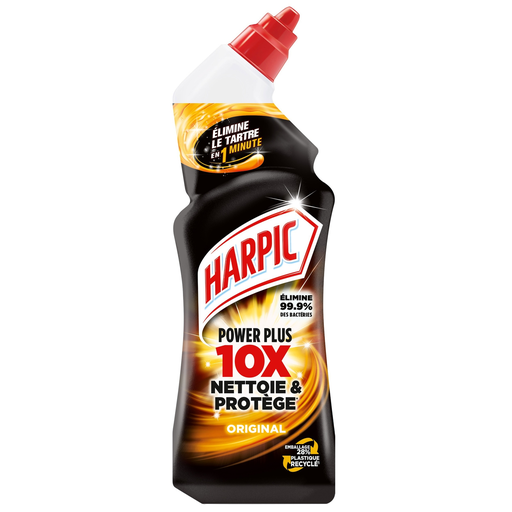 [3665468500782] HARPIC Power Plus Gel WC 10X Nettoyant 750 ml
