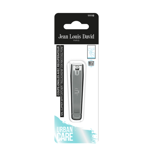 [3666085111108] JEAN LOUIS DAVID Coupe-ongles pédicure avec récupérateur x1