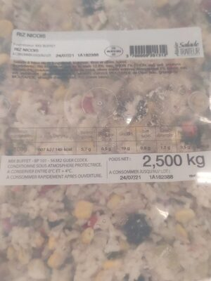 [3700009201312] MIX OEUFFET Arroz Niçois 2.5 kg