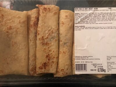 [3700009253526] MIX OEUFFET Scallop Crepe 6 x 120 g