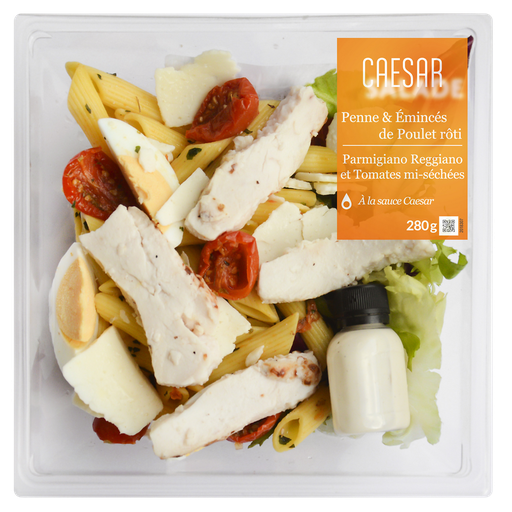 [3700009256220] MIX BUFFET Caesar Penne & Roast Chicken Salad 280 g