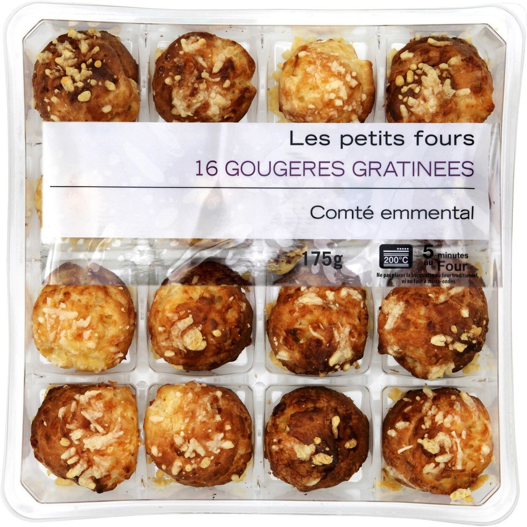 MIX BUFFET Gougères au fromage 16 175 g