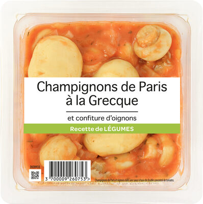 [3700009260753] FRAIS EMBALLE Paris Mushrooms Greek Style 300 g