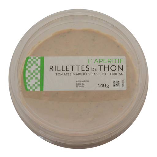 [3700009261019] MIX BUFFET Tuna and Tomato Rillettes 140 g