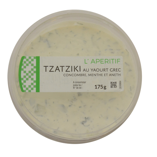 [3700009261033] MIX BUFFET Tzatziki con Yogur Griego 175 g