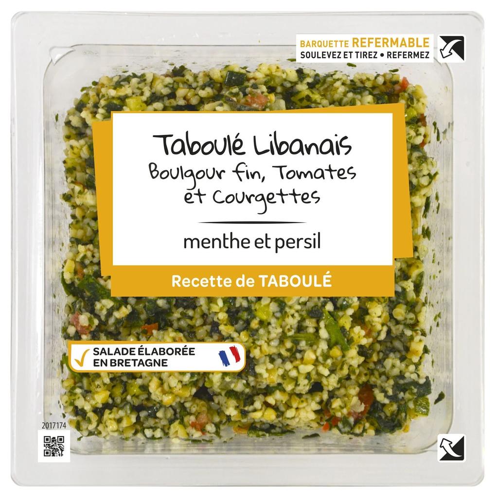 MIX BUFFET Tabbouleh de tomate/curgete 300 g