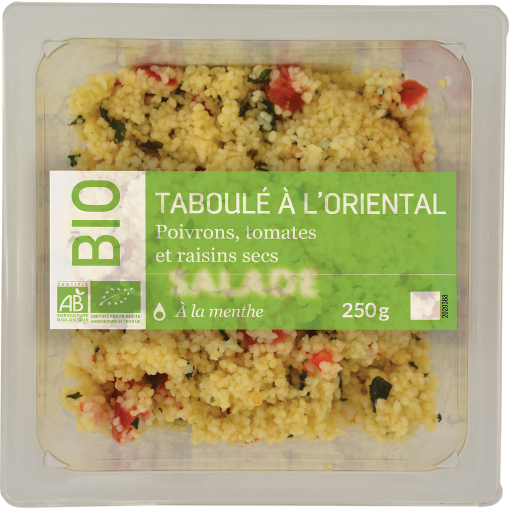 MIX BUFFET Organic Vegetable Tabbouleh 250 g