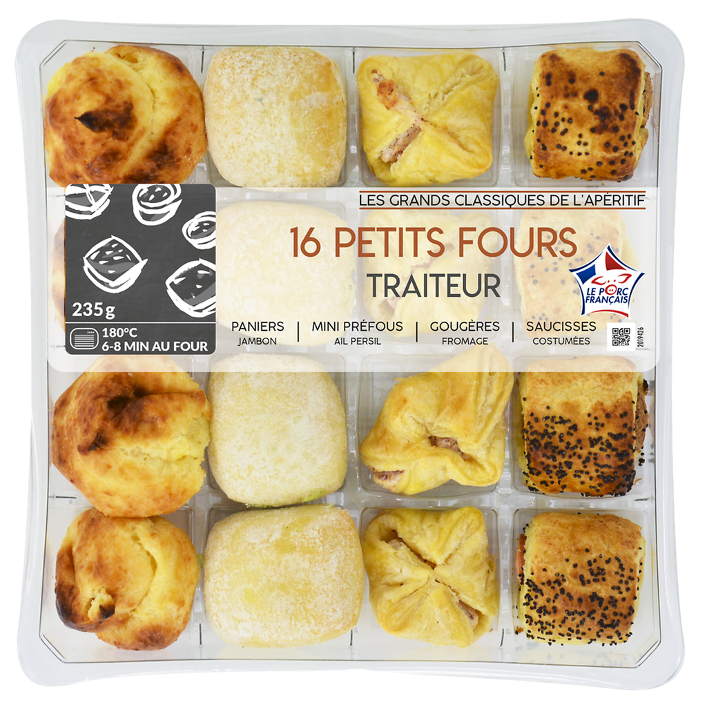 MIX BUFFET Petits Fours Grands Classiques Apéritif 235 g